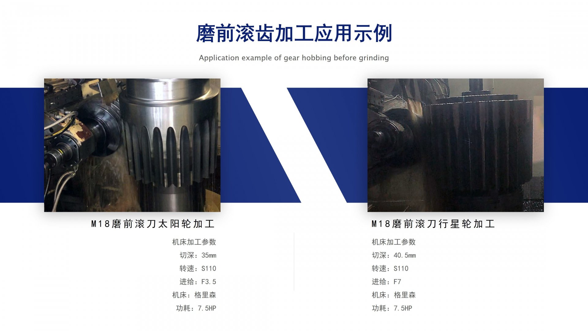 我们可以提供切向布齿(整体式
